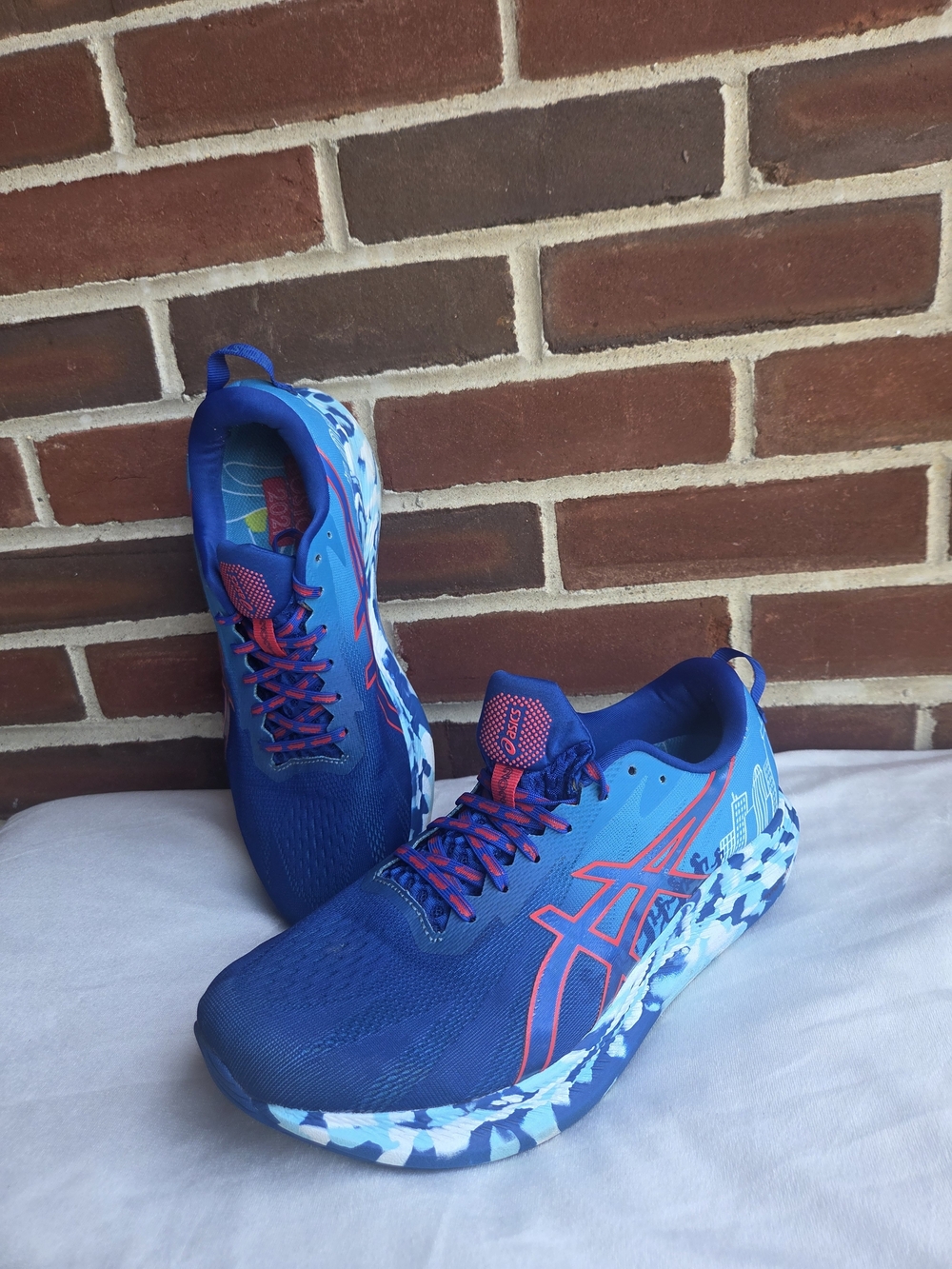 ASICS Gel-Noosa Tri 13 Boston Marathon 2021 Men’s Size 9 Blue Running Shoes